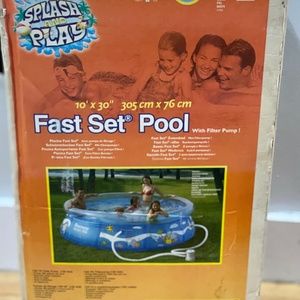 Fast Set Pool Splash Play
